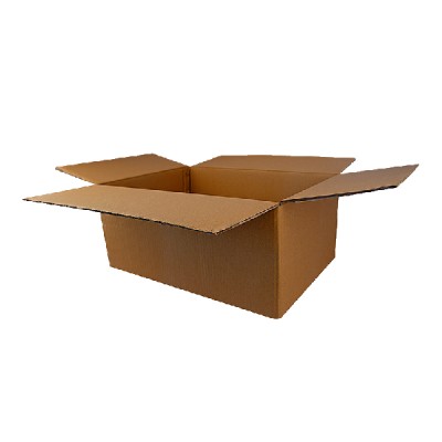 Corrugated Box-5 ply- Brown 400 (L) X 400 (W) X 180 (H) mm - Pack Of 6