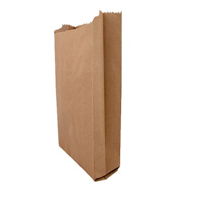 Brown paper pouch 11 x 5 x 2 in
