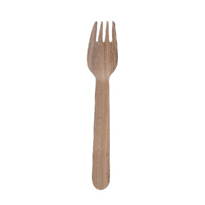 Disposable wooden Fork - large - Pack of 25