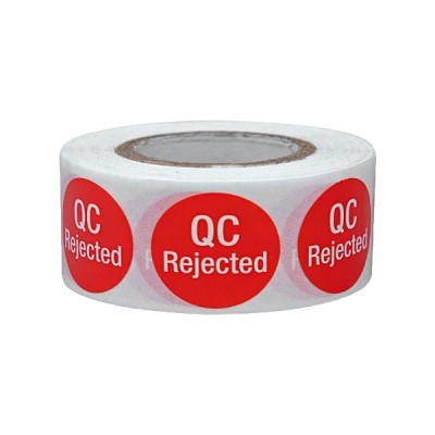 Quality label - Rejeted / Paper-20mm