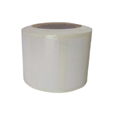 Rectangle White label - 30 x 13mm
