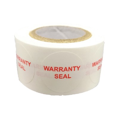 Security label - Negative Void / Paper-20mm/ round