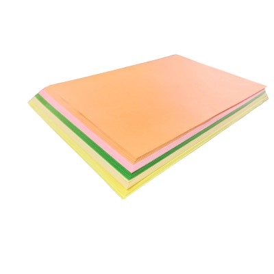 Florescent Paper - Multicolor-A4 - Pack Of 100