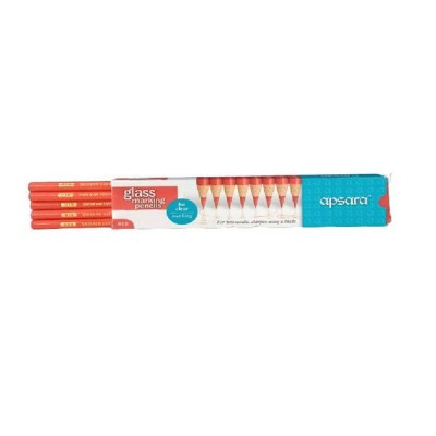 Apsara glass marking pencils - Red