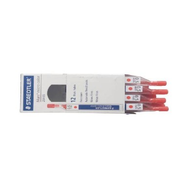 Mechanical Pencil Lead - Staedtler - Mars micro Color 254 05 - Red - 0.5 mm