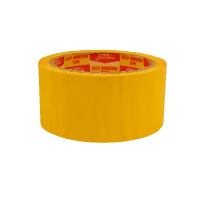 Color tape Yellow - 2in - 51 micron-65mtr - Pack of 2