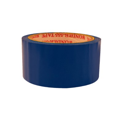 Color tape-Blue- 3in- 51 micron-65mtr - Pack of 1